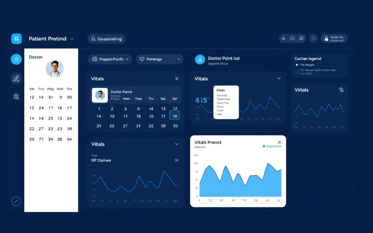 Medical Portal interface preview
